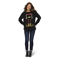 George Ladies Ugly Christmas Embellished Sherpa Tops