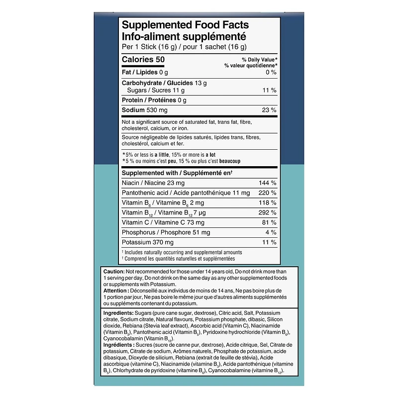 Liquid I.V. Passion Fruit Hydration Multiplier Electrolyte Drink Mix, 16g Mix/6 units