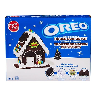 Create A Treat Oreo Build Your Own House Cookie Kit, 431 g
