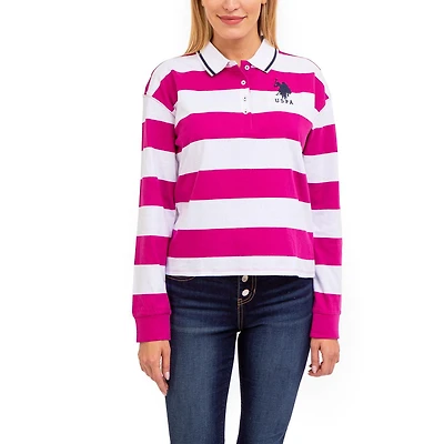 U.S. Polo Assn Women's Rugby Shirt