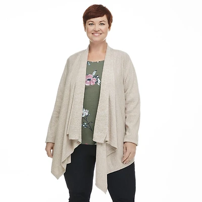Penmans Plus Women's Asymmetrical Cardigan
