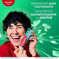 Dentifrice Colgate MaxFrais avec mini-pellicules fraîches, Menthe pure 150 ml