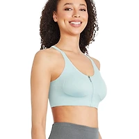 Athletic Works Women's Zipper Sports Bra