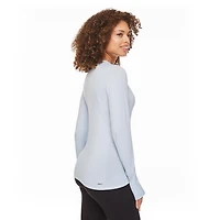 Athletic Works Women's Long Sleeve Seamless Tee