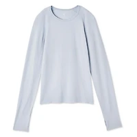 Athletic Works Women's Long Sleeve Seamless Tee