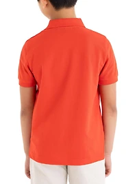U.S. Polo Assn. Boy's Short Sleeve Polo Shirt