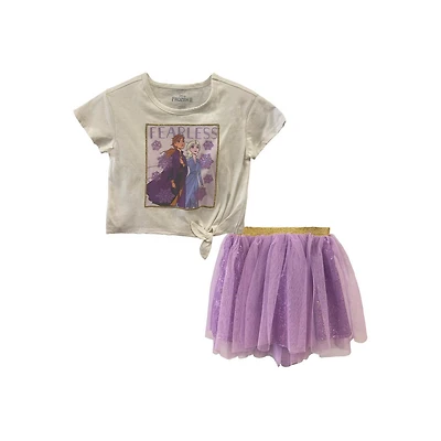 Duo intrépide 2 pièces pour toute-petite fille