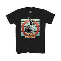 T-shirt à manches courtes homme Star Wars Boba bras croisés