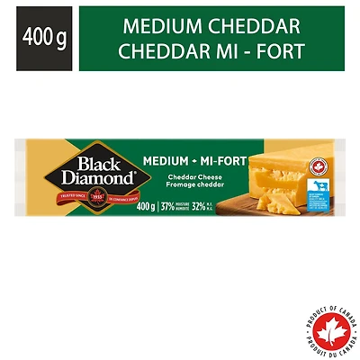Black Diamond Medium Cheddar Cheese Bar