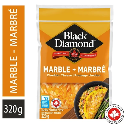 Black Diamond Fromage Râpé Cheddar Marbré
