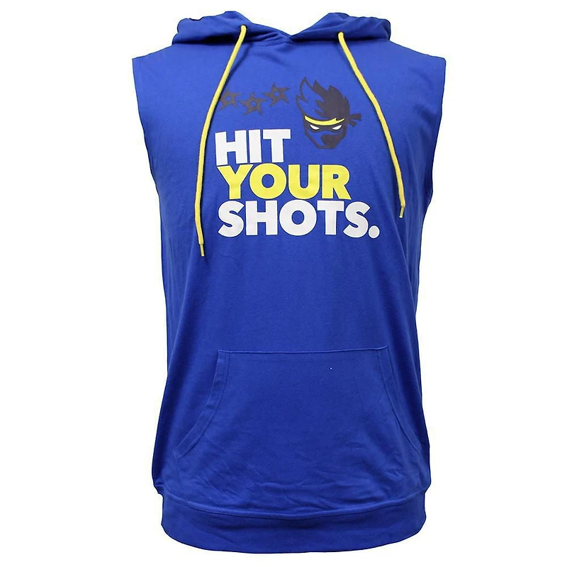 Haut de musculation avec capuchon Ninja pour hommes