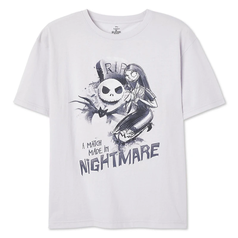 T-shirt L’Étrange Noël de Monsieur Jack Disney pour femmes
