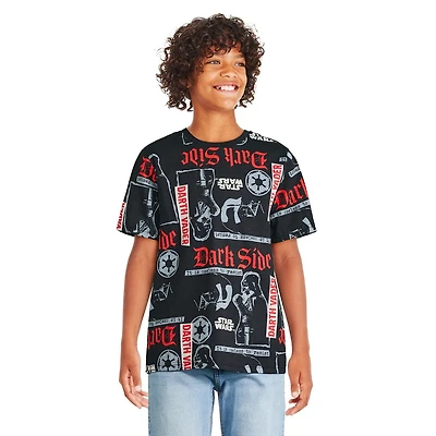 T-shirt Darth Vader La guerre des étoiles pour garçons