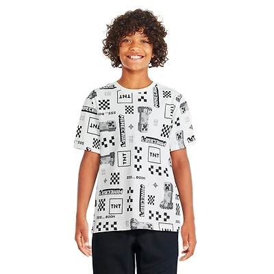 Minecraft Boys' Short Sleeve Tee