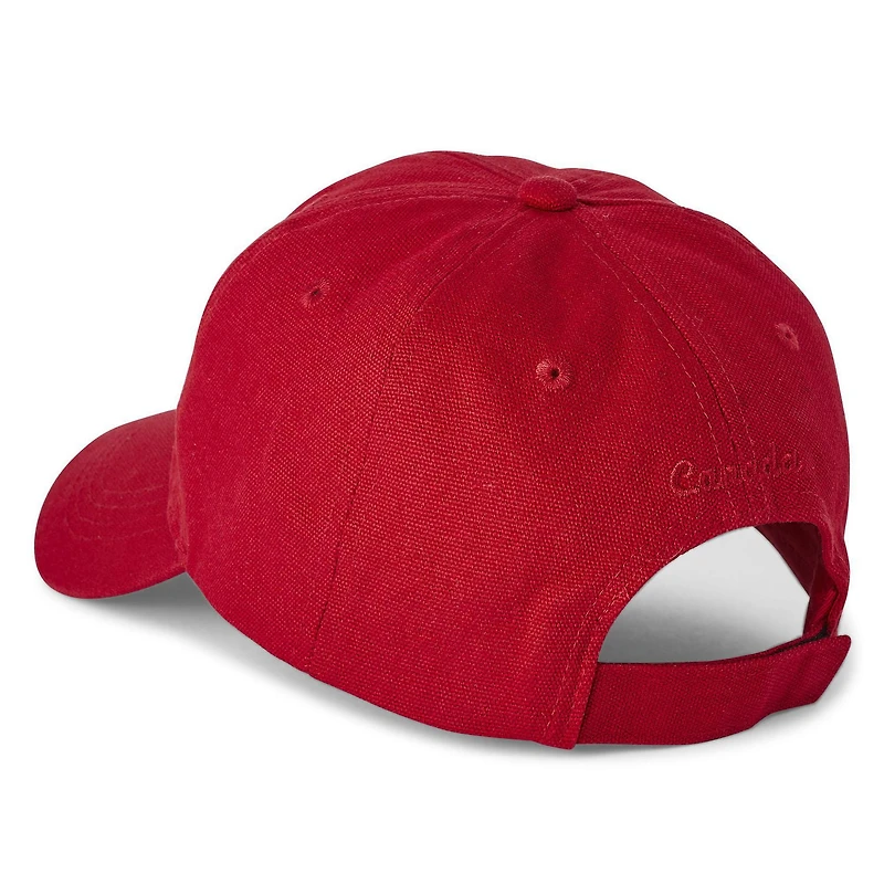 Canadiana Women's Washed Baseball Cap with Ombre Maple Leaf