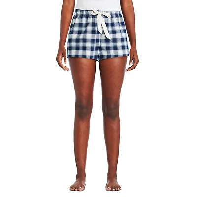 George Women's Flannel Pajama Short, Sizes XS-XL