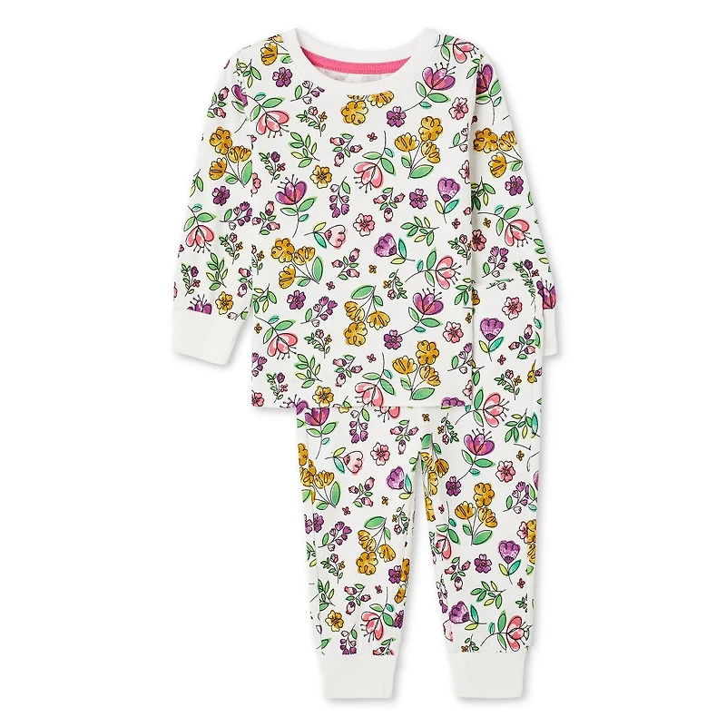 Pyjama 2 pièces George pour bébés filles Tailles 6-24 mois