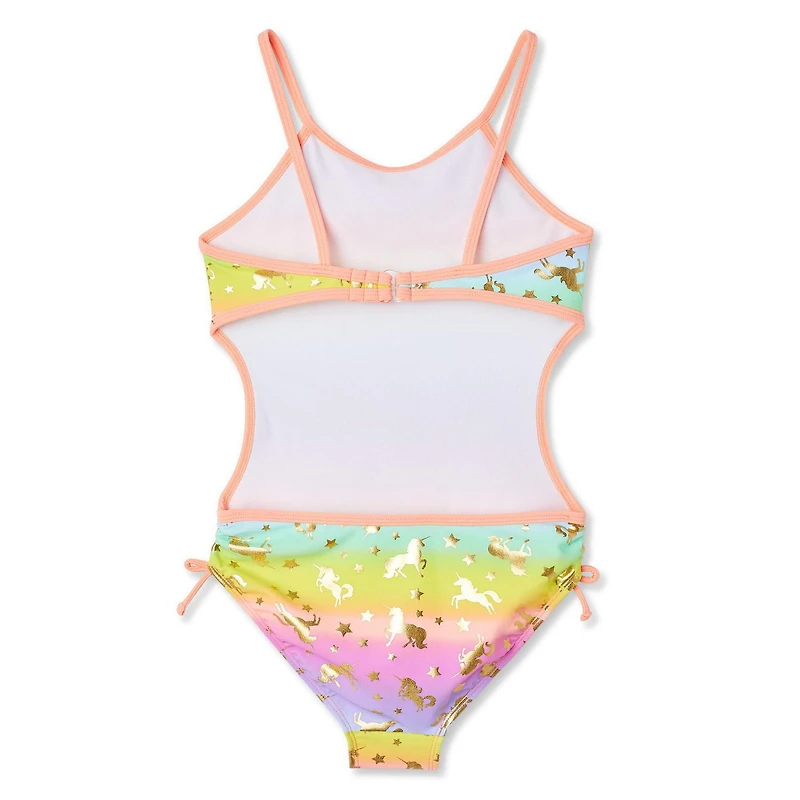 Maillot de bain 1 pièce avec licornes George pour filles