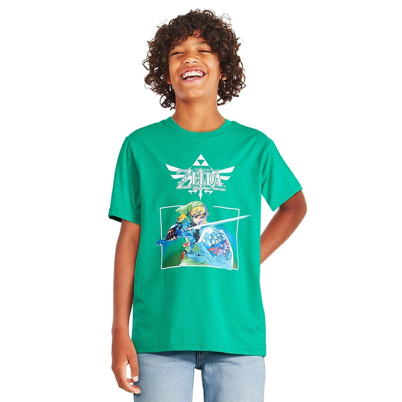 The Legend of Zelda Boys' Graphic Tee, Sizes XS-XL