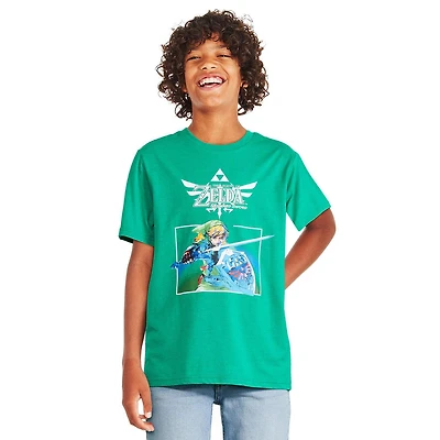 The Legend of Zelda Boys' Graphic Tee, Sizes XS-XL