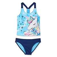George Girls' 2-Piece Tankini Fashion Swimsuit