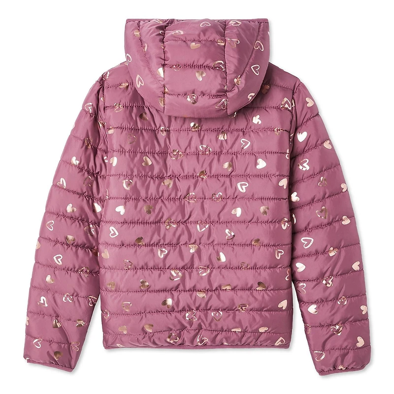 George Girls' Hooded Puffer Jacket
