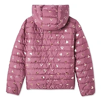 George Girls' Hooded Puffer Jacket