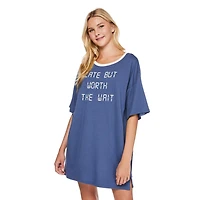 No Boundaries Women's Sleep Shirt, Sizes XS-XXL