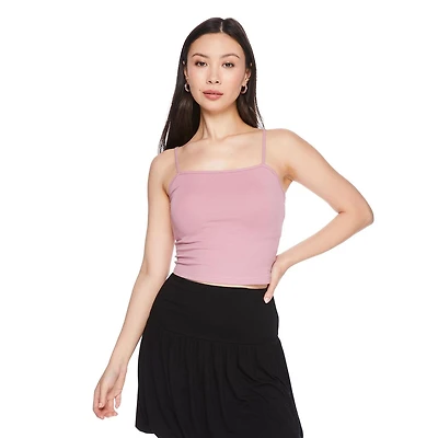 No Boundaries Women's Cropped Cami, Sizes XS-XXL