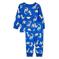 George Baby Boys' Pajama 2-Piece Set, Sizes 6-24 months