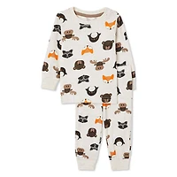 George Baby Boys' Pajama 2-Piece Set, Sizes 6-24 months