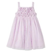 Robe avec jupe en maille George pour filles