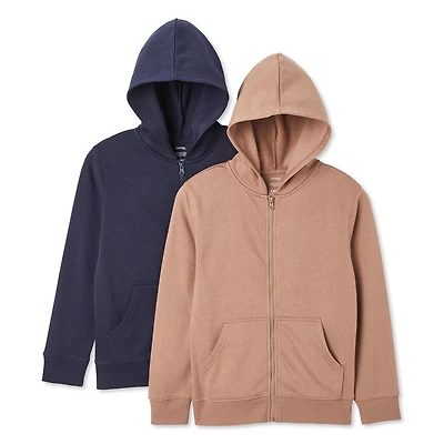 Lot de 2 hauts à capuchon George pour garçons