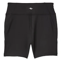 Athletic Works Girls' Compression Short, Sizes XS-XL