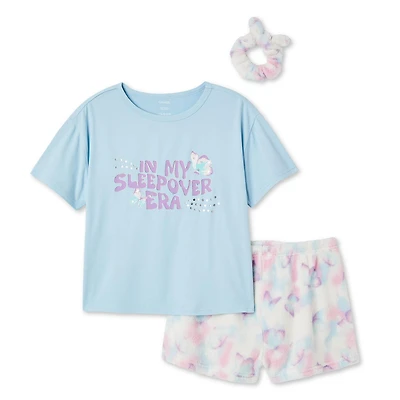 George Girls' Pajama 3-Piece Set, Sizes XS-XL