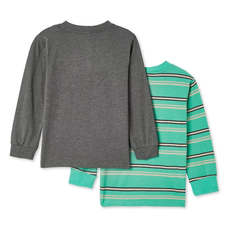 George Toddler Boys' Henley Tee 2-Pack, Sizes 2T-5T