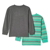 George Toddler Boys' Henley Tee 2-Pack, Sizes 2T-5T