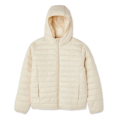 Doudoune avec capuchon George pour filles Tailles TP–TG