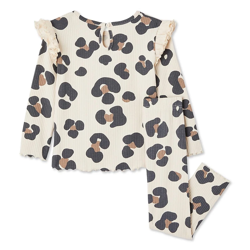 George Toddler Girls' Rib 2-Piece Set, Sizes 2T-5T