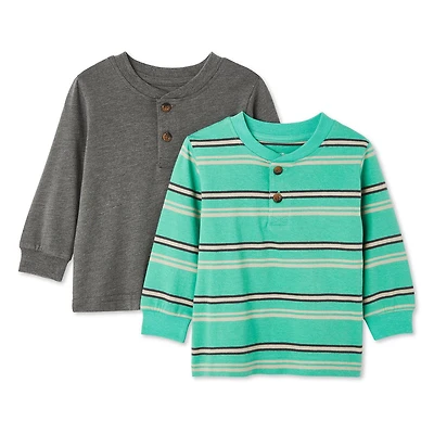 George Baby Boys' Henley Tee 2-Pack