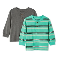 George Baby Boys' Henley Tee 2-Pack