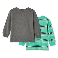 George Baby Boys' Henley Tee 2-Pack