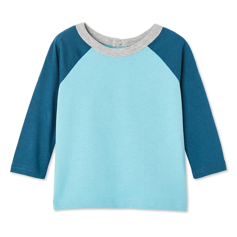 George Baby Boys' Colour Block Raglan Tee
