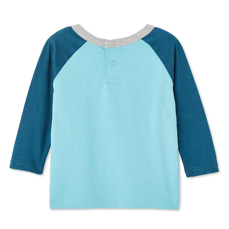 George Baby Boys' Colour Block Raglan Tee