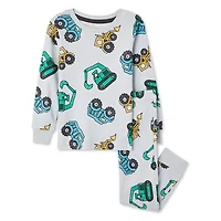 George Toddler Boys' Rib Pajama 2-Piece Set, Sizes 2T-5T