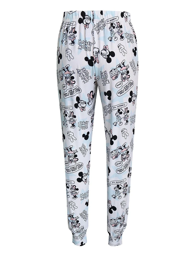 Pantalon de nuit  - Adultes - Femmes Mickey Mouse Tailles: TP-TG