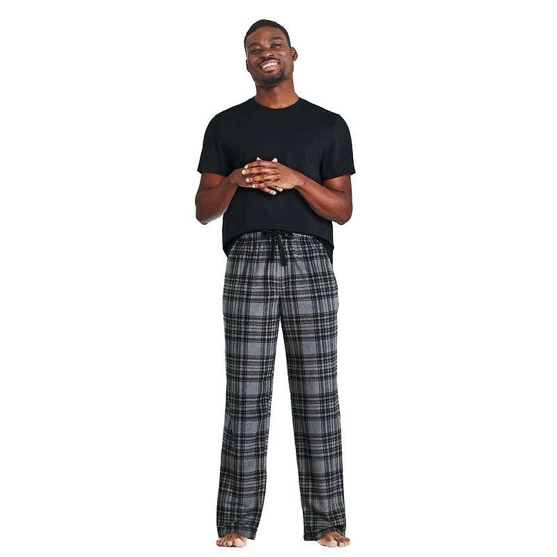 Pantalon de pyjama George pour hommes Microfleece Tailles P-2XL