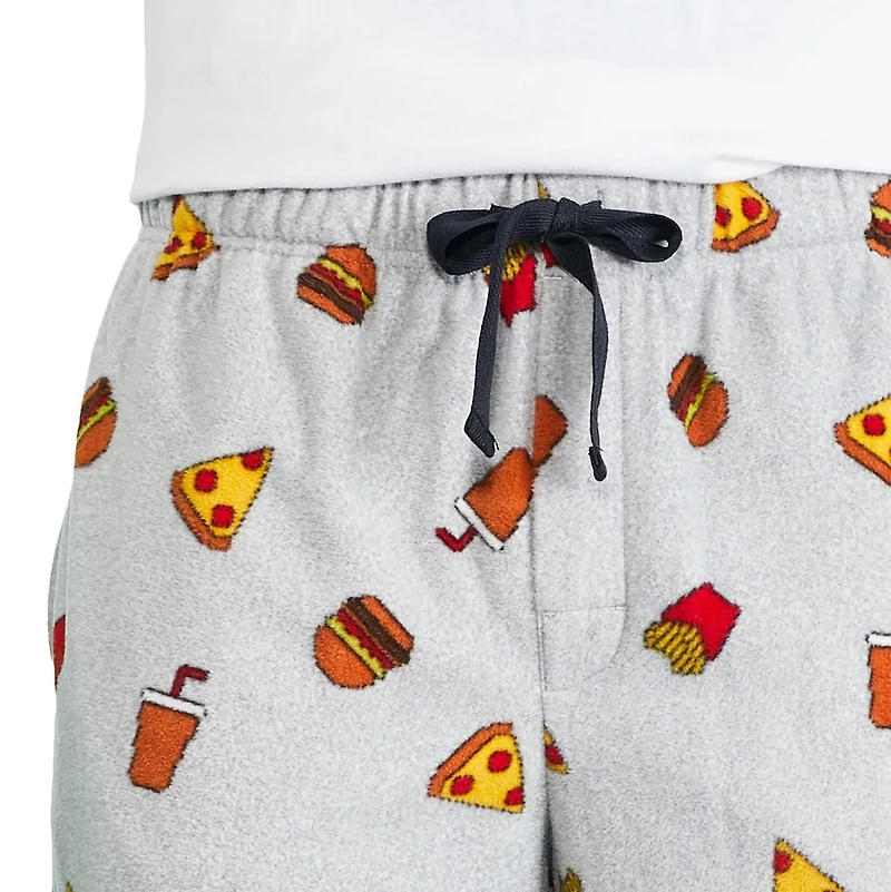 Pantalon de pyjama George pour hommes Microfleece Tailles P-2XL