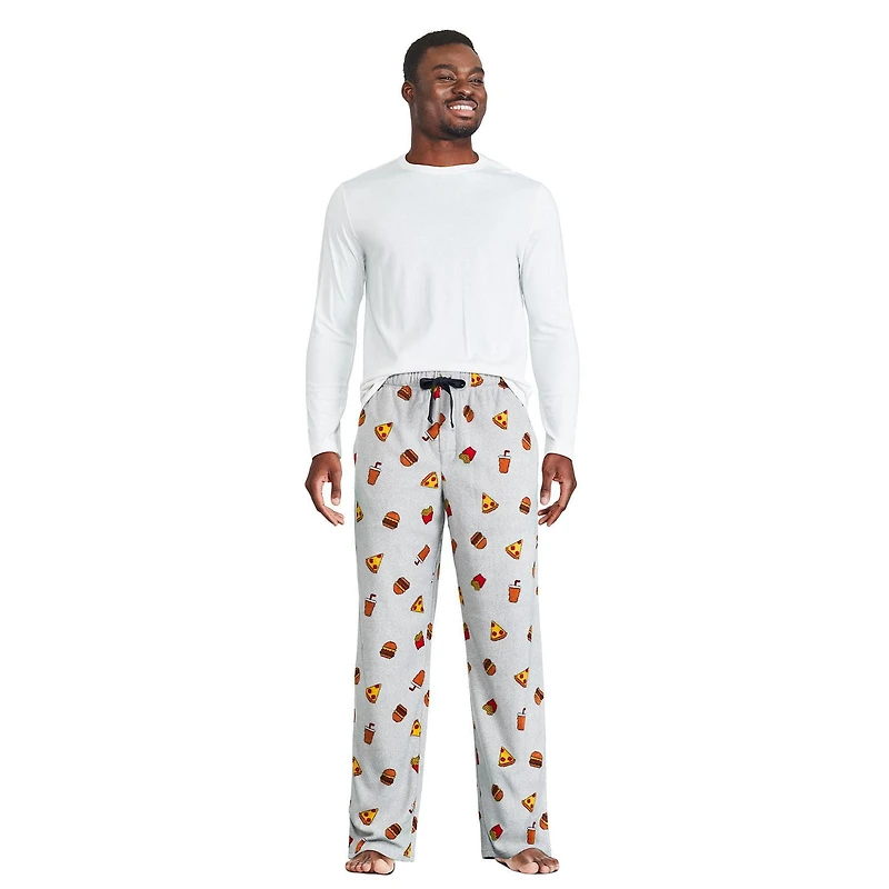 Pantalon de pyjama George pour hommes Microfleece Tailles P-2XL