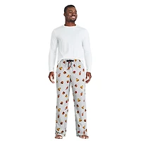Pantalon de pyjama George pour hommes Microfleece Tailles P-2XL